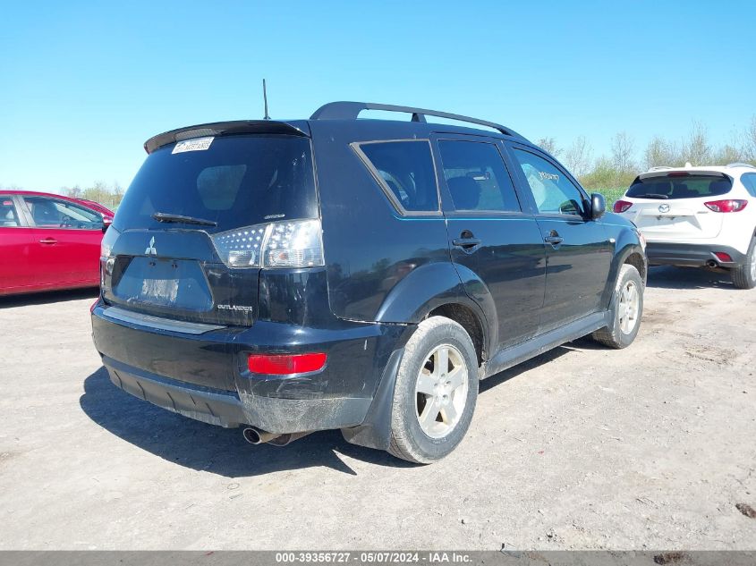 2010 Mitsubishi Outlander Es VIN: JA4AT2AW7AZ001969 Lot: 39356727