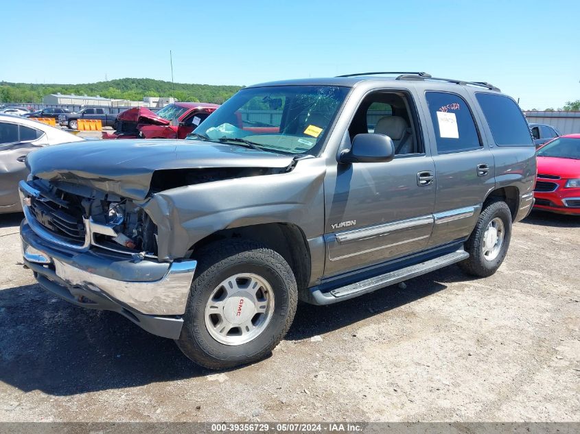 2001 GMC Yukon Slt VIN: 1GKEC13T91J104687 Lot: 39356729