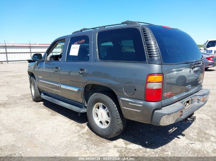 2001 GMC Yukon Slt VIN: 1GKEC13T91J104687 Lot: 39356729