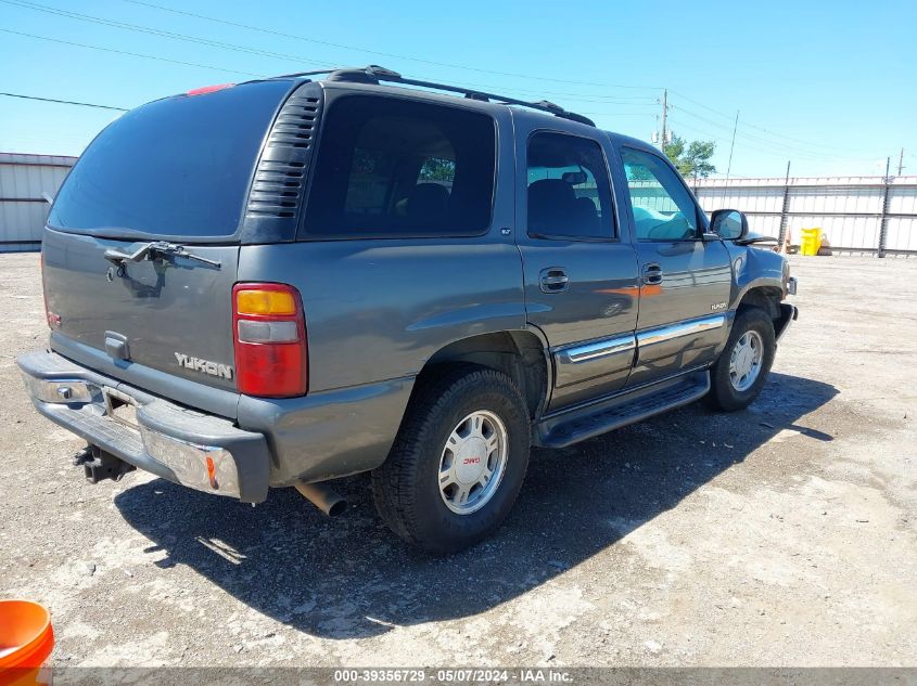 2001 GMC Yukon Slt VIN: 1GKEC13T91J104687 Lot: 39356729