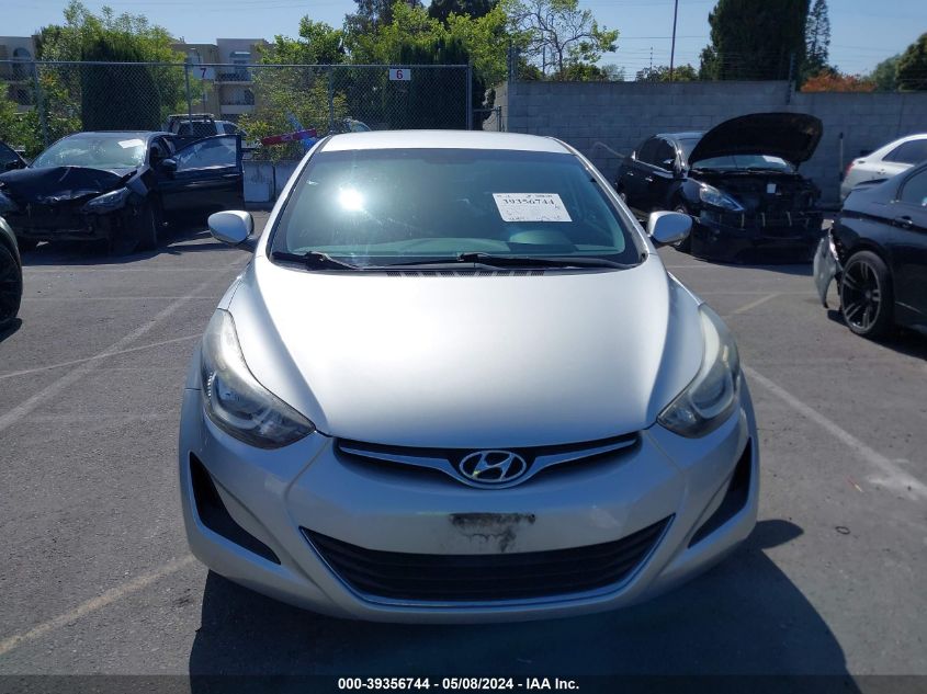 2015 Hyundai Elantra Se VIN: 5NPDH4AE0FH572144 Lot: 39356744