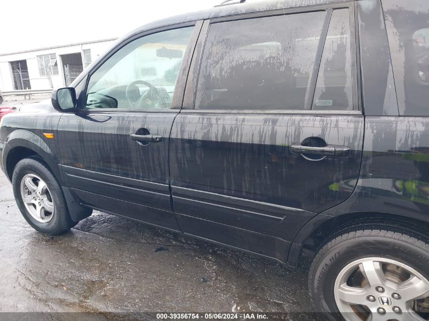 2006 Honda Pilot Ex-L VIN: 5FNYF28526B019897 Lot: 39356754