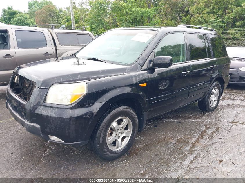 2006 Honda Pilot Ex-L VIN: 5FNYF28526B019897 Lot: 39356754