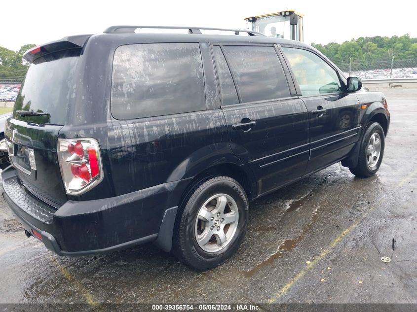 2006 Honda Pilot Ex-L VIN: 5FNYF28526B019897 Lot: 39356754