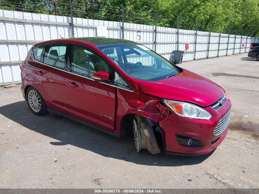 2014 Ford C-Max Hybrid Sel VIN: 1FADP5BU7EL521027 Lot: 39356770