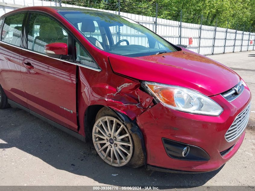 2014 Ford C-Max Hybrid Sel VIN: 1FADP5BU7EL521027 Lot: 39356770