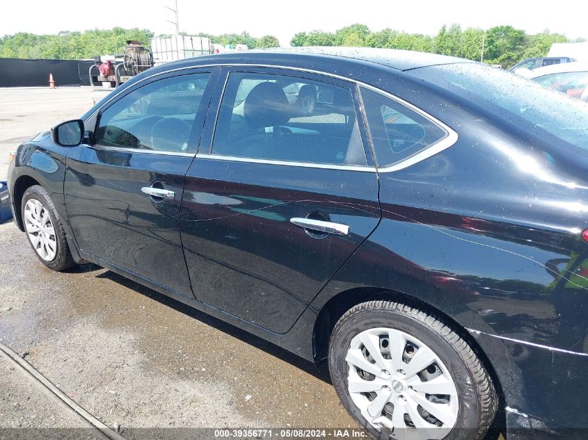 2019 Nissan Sentra S VIN: 3N1AB7AP1KY360103 Lot: 39356771