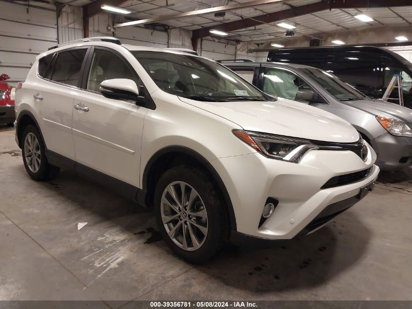 2017 Toyota Rav4 Limited/Platinum VIN: JTMDFREV4HJ162700 Lot: 39356781