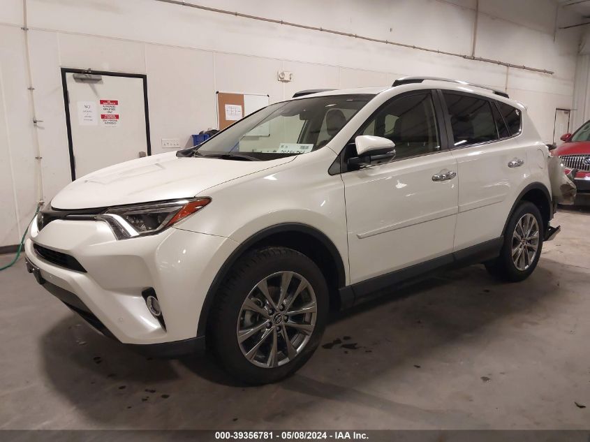 2017 Toyota Rav4 Limited/Platinum VIN: JTMDFREV4HJ162700 Lot: 39356781