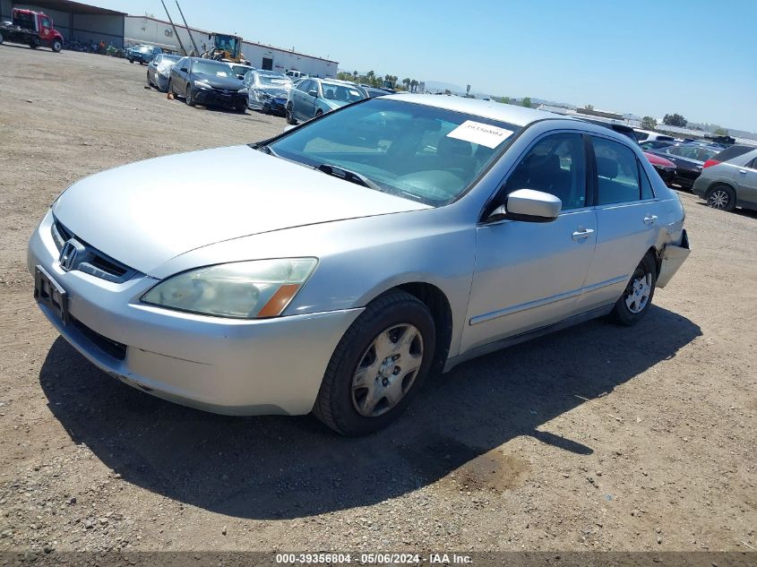 2005 Honda Accord 2.4 Lx VIN: 1HGCM55415A020898 Lot: 39356804