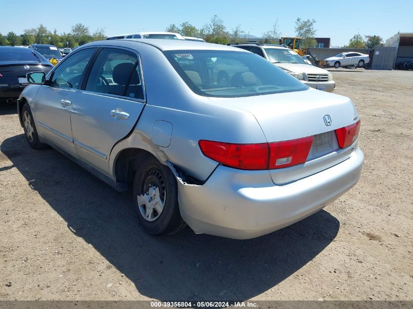 2005 Honda Accord 2.4 Lx VIN: 1HGCM55415A020898 Lot: 39356804