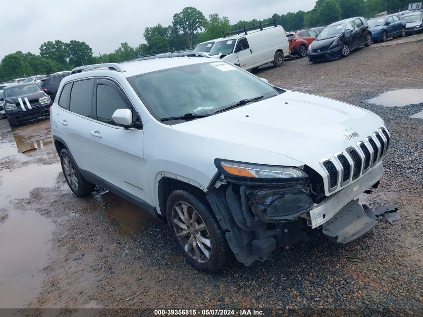 2014 Jeep Cherokee Limited VIN: 1C4PJLDS3EW143862 Lot: 39356815