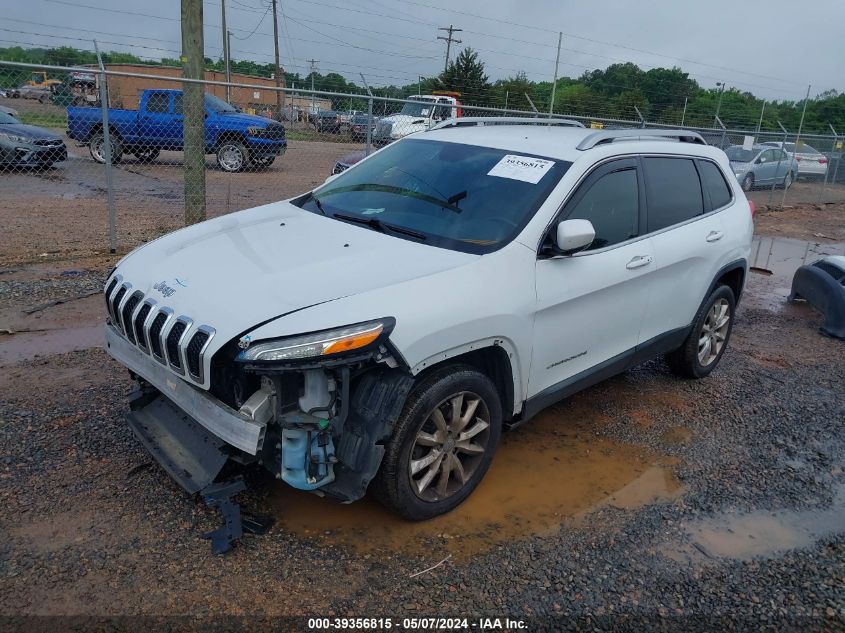 2014 Jeep Cherokee Limited VIN: 1C4PJLDS3EW143862 Lot: 39356815