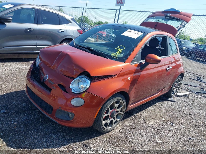 2012 Fiat 500 Sport VIN: 3C3CFFBR4CT228234 Lot: 39356823