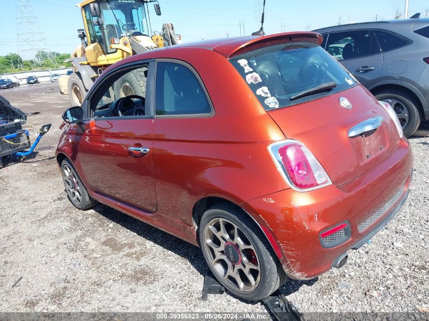 2012 Fiat 500 Sport VIN: 3C3CFFBR4CT228234 Lot: 39356823