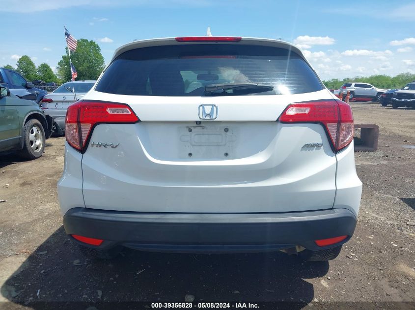 2018 Honda Hr-V Ex-L VIN: 3CZRU6H72JM716276 Lot: 39356828