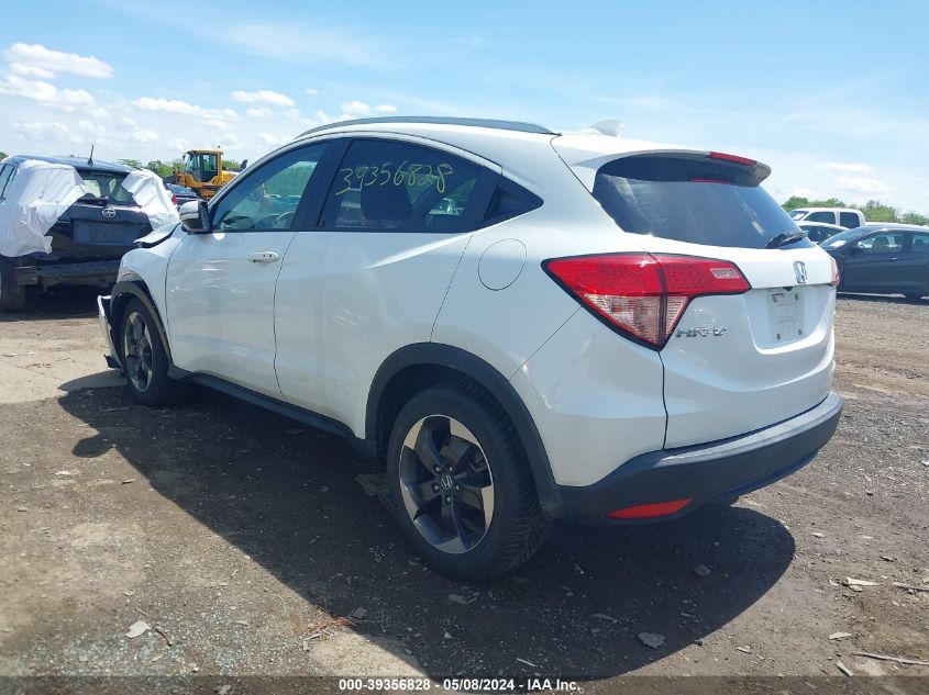 2018 Honda Hr-V Ex-L VIN: 3CZRU6H72JM716276 Lot: 39356828