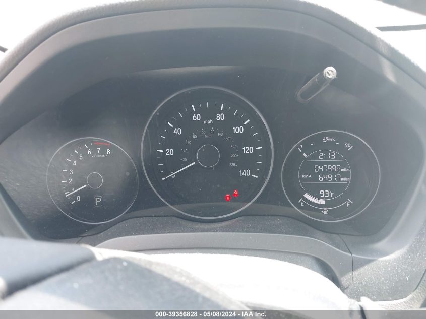 2018 HONDA HR-V EX-L - 3CZRU6H72JM716276