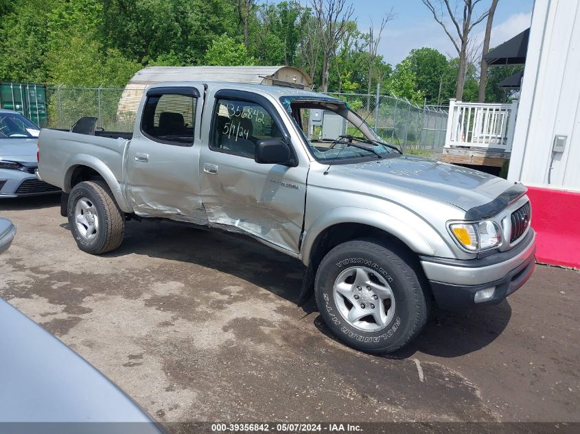 2001 Toyota Tacoma Prerunner V6 VIN: 5TEGN92N71Z780920 Lot: 39356842