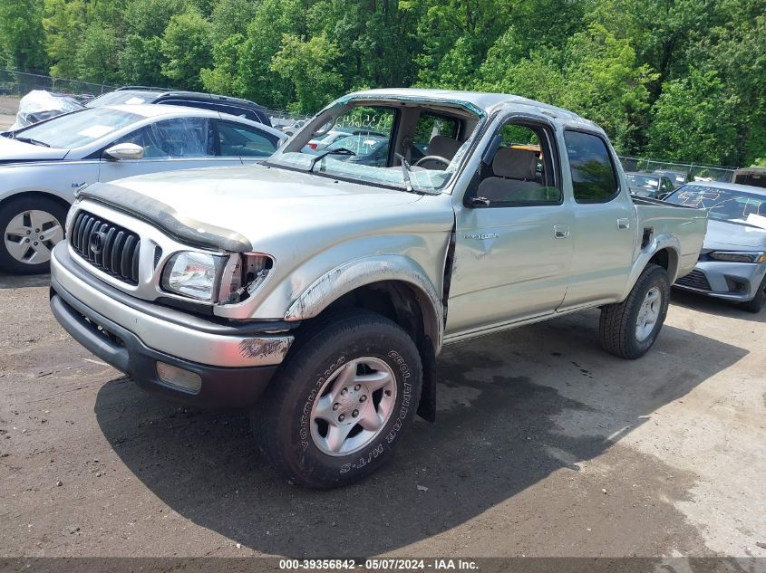 2001 Toyota Tacoma Prerunner V6 VIN: 5TEGN92N71Z780920 Lot: 39356842