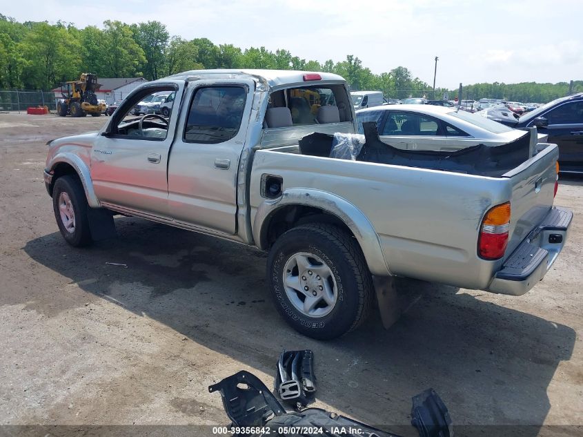 2001 Toyota Tacoma Prerunner V6 VIN: 5TEGN92N71Z780920 Lot: 39356842