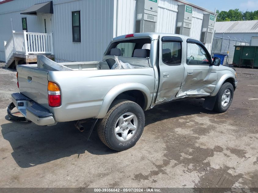 2001 Toyota Tacoma Prerunner V6 VIN: 5TEGN92N71Z780920 Lot: 39356842