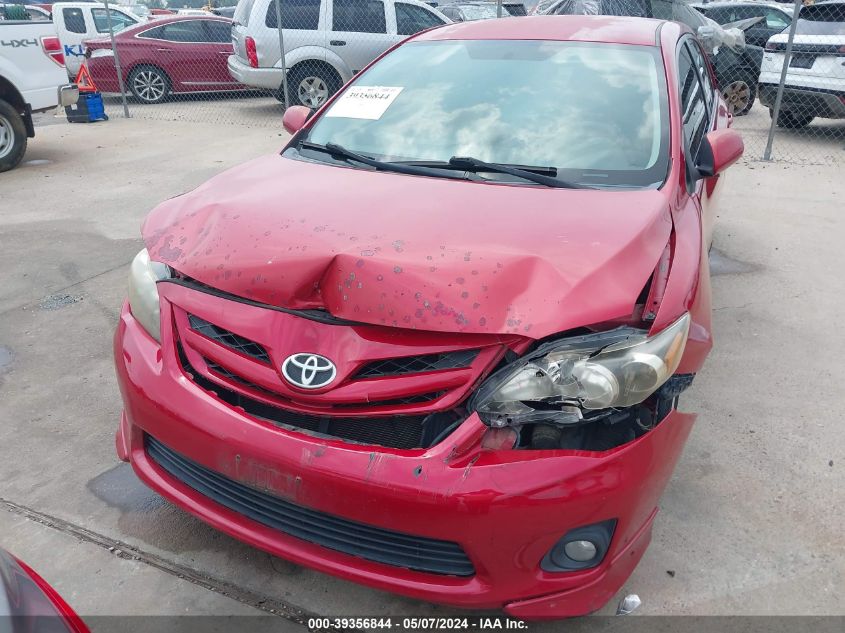 2011 Toyota Corolla S VIN: 2T1BU4EE9BC630021 Lot: 39356844