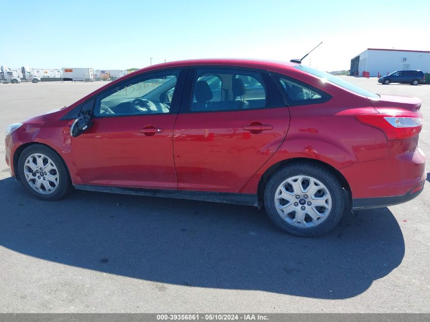2012 Ford Focus Se VIN: 1FAHP3F2XCL371250 Lot: 39356861