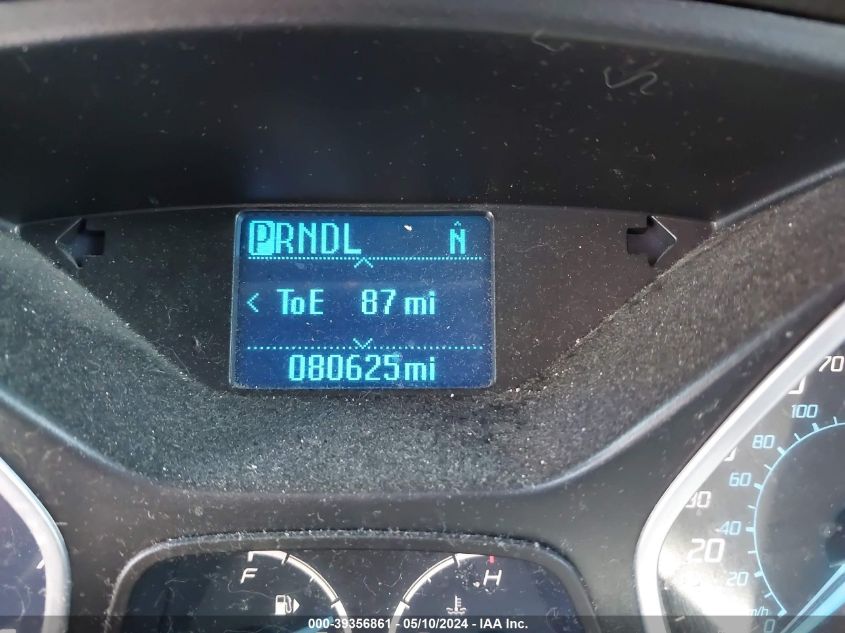 2012 Ford Focus Se VIN: 1FAHP3F2XCL371250 Lot: 39356861