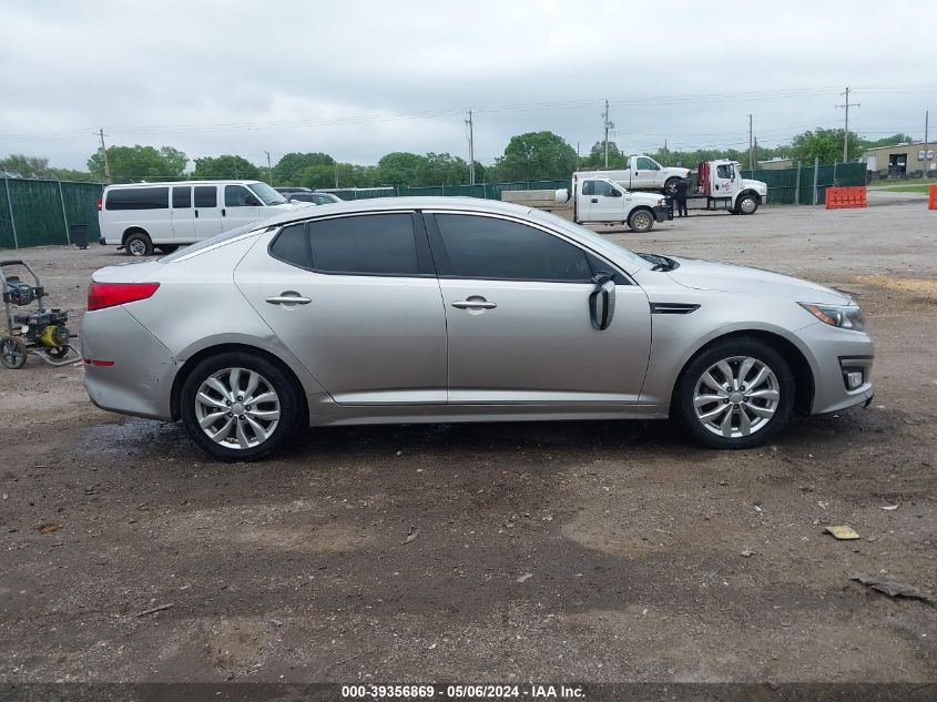 2015 Kia Optima Lx VIN: 5XXGM4A70FG400296 Lot: 39356869