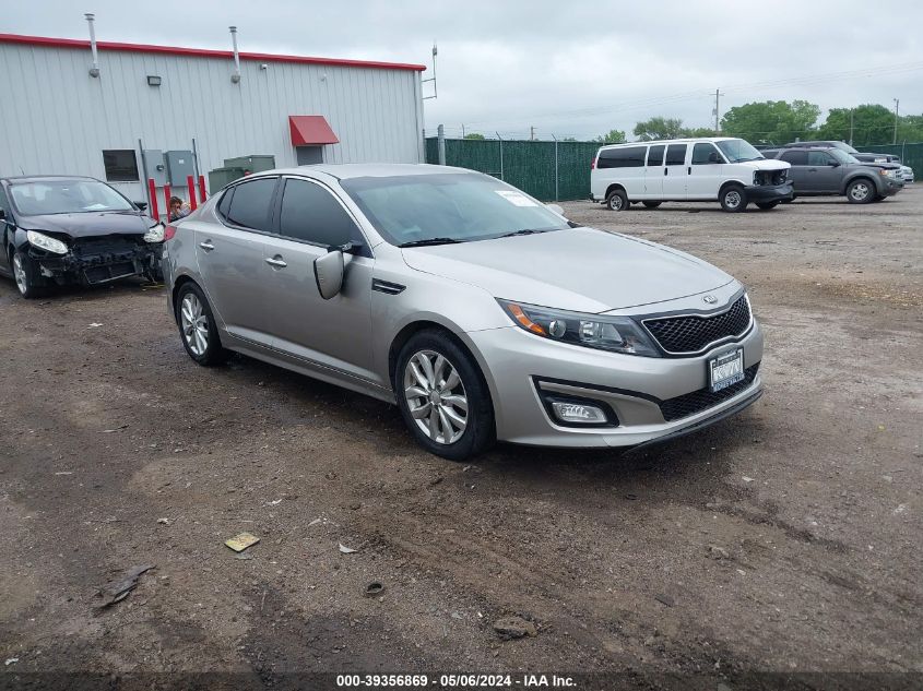 2015 Kia Optima Lx VIN: 5XXGM4A70FG400296 Lot: 39356869