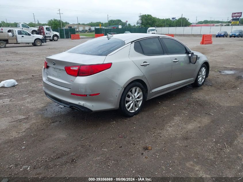 2015 Kia Optima Lx VIN: 5XXGM4A70FG400296 Lot: 39356869