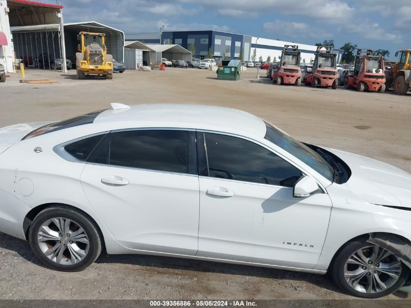 2015 Chevrolet Impala 2Lt VIN: 2G1125S37F9207978 Lot: 39356886