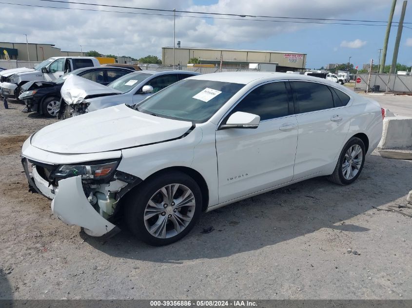 2015 Chevrolet Impala 2Lt VIN: 2G1125S37F9207978 Lot: 39356886