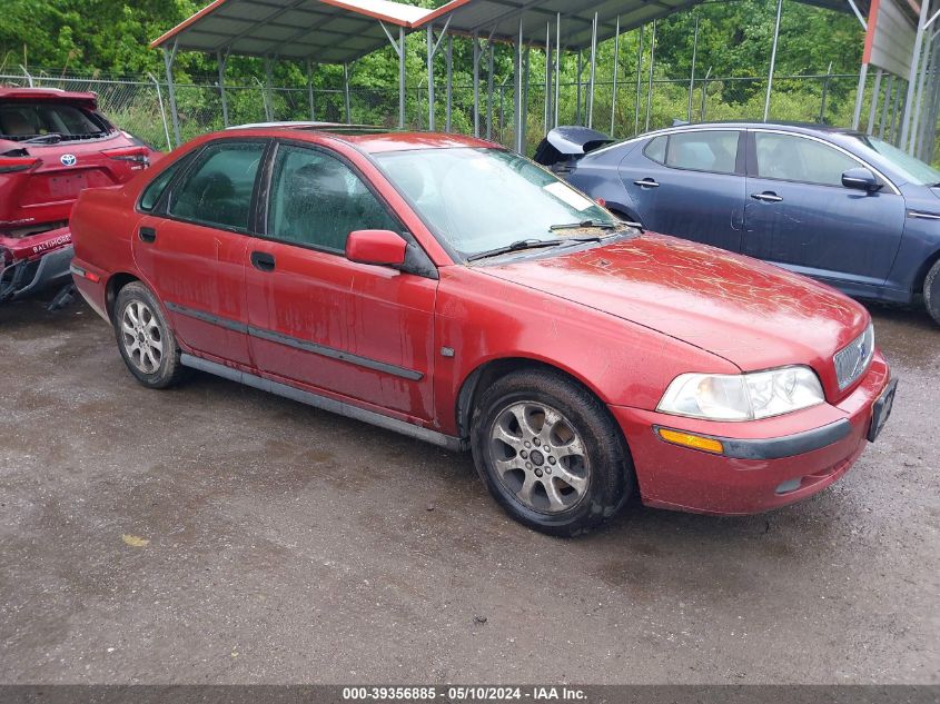 2001 Volvo S40 A/Sport Edition VIN: YV1VS29521F712593 Lot: 39356885