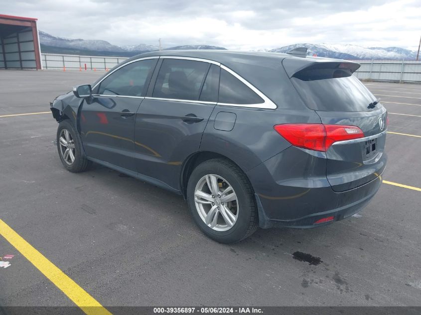 2014 Acura Rdx VIN: 5J8TB4H57EL018677 Lot: 39356897