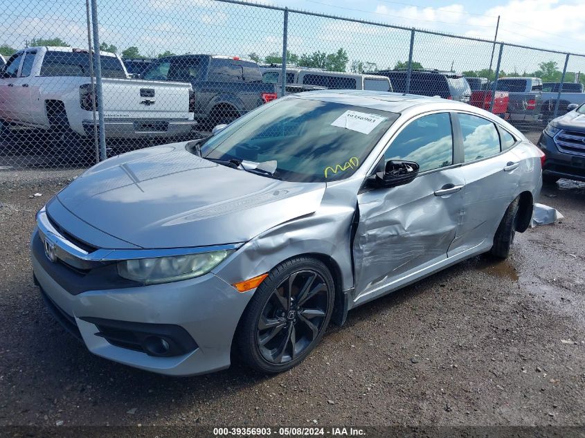 2016 Honda Civic Ex-T VIN: 19XFC1F3XGE004146 Lot: 39356903