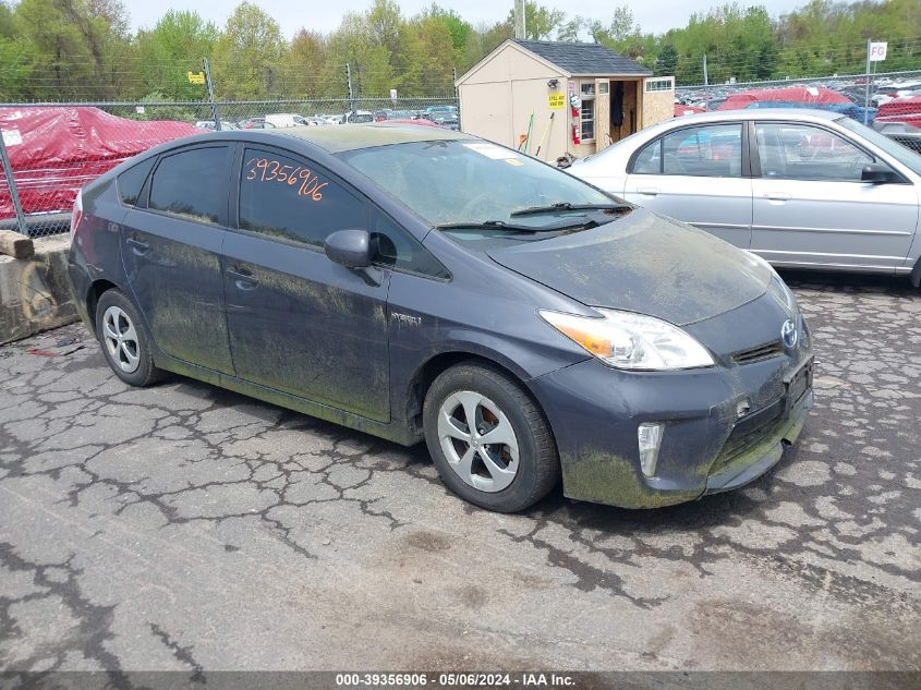 2012 Toyota Prius Five/Four/One/Three/Two VIN: JTDKN3DU4C1541513 Lot: 39356906