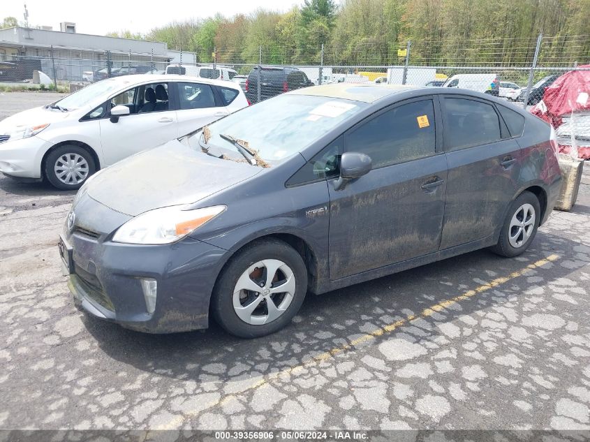 2012 Toyota Prius Five/Four/One/Three/Two VIN: JTDKN3DU4C1541513 Lot: 39356906