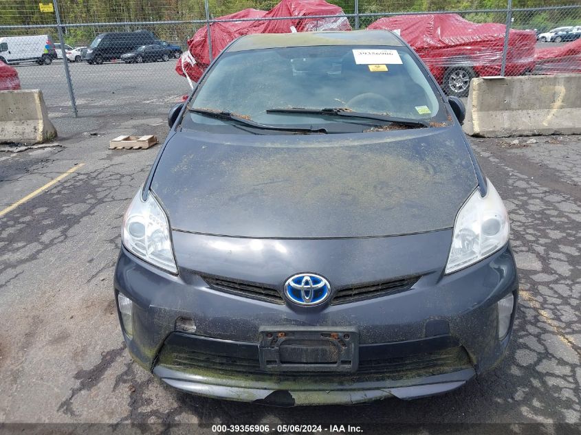 2012 Toyota Prius Five/Four/One/Three/Two VIN: JTDKN3DU4C1541513 Lot: 39356906