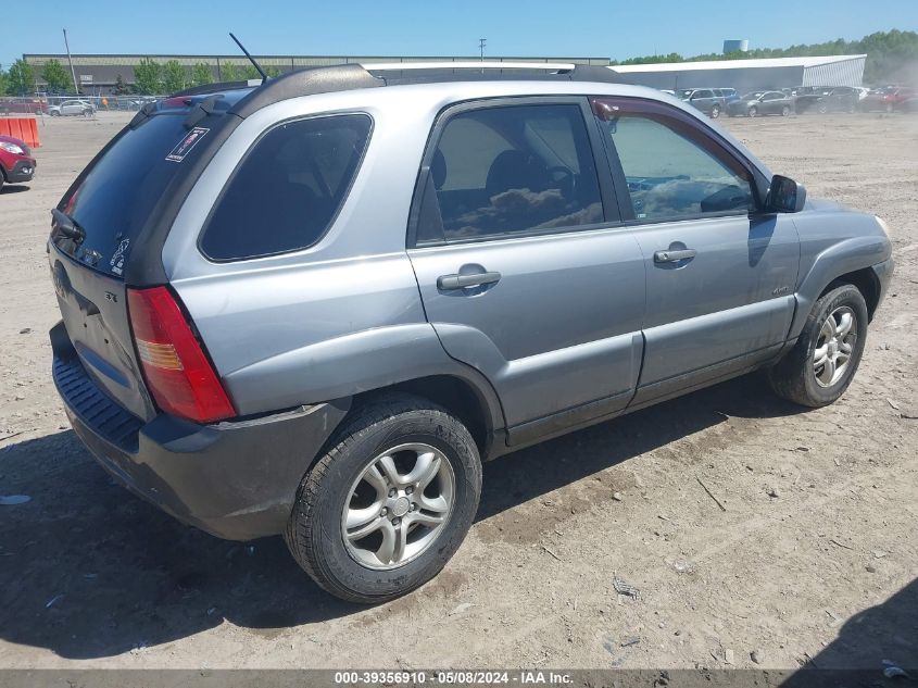 2005 Kia Sportage Ex V6/Lx V6 VIN: KNDJE723657064144 Lot: 39356910