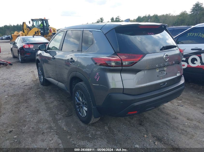 2021 Nissan Rogue S Intelligent Awd VIN: JN8AT3AB4MW209911 Lot: 39356911