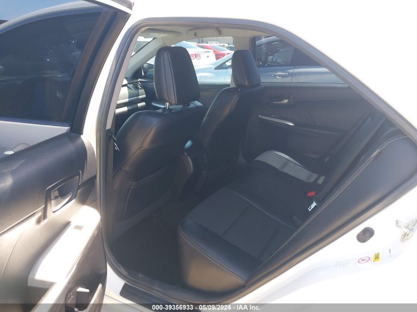 2014 Toyota Camry Se VIN: 4T1BF1FK2EU317117 Lot: 39356933