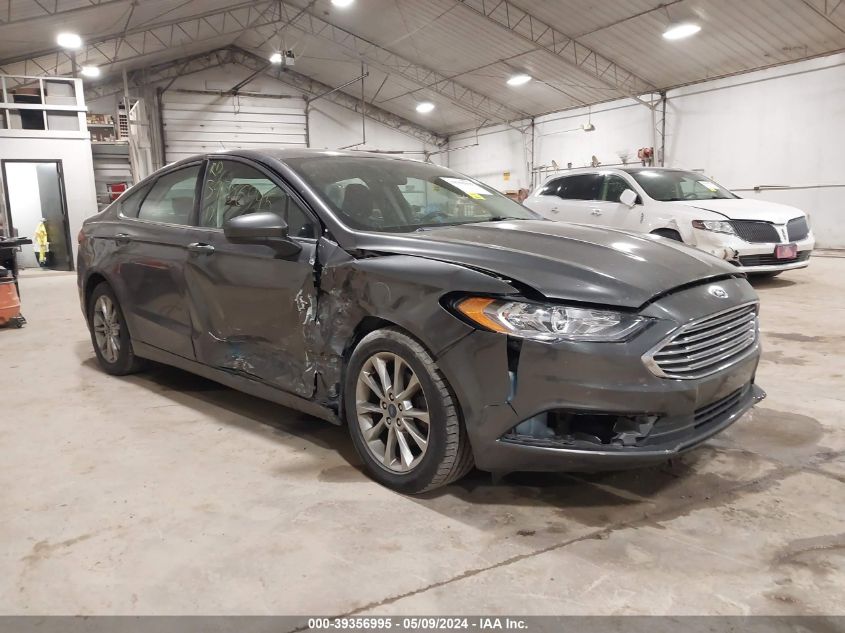 2017 Ford Fusion Se VIN: 3FA6P0H74HR298917 Lot: 39356995