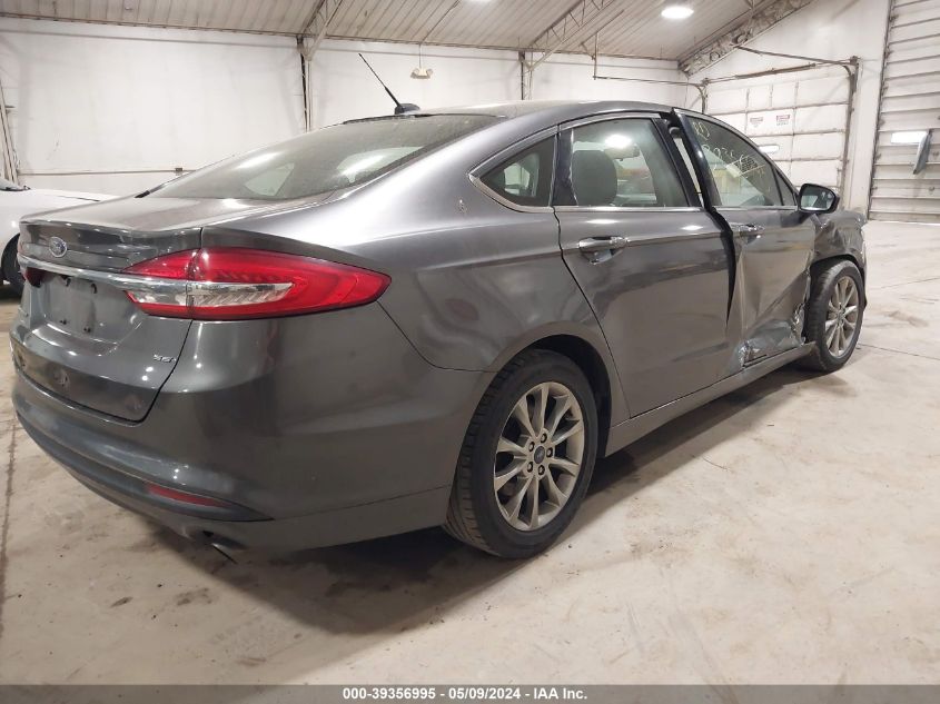 2017 FORD FUSION SE - 3FA6P0H74HR298917