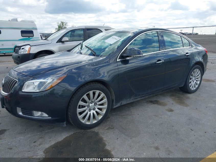 2012 Buick Regal Turbo - Premium 2 VIN: 2G4GT5GV2C9153229 Lot: 39357014