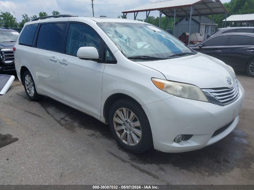 2011 Toyota Sienna Limited VIN: 5TDDK3DC5BS019466 Lot: 39357032