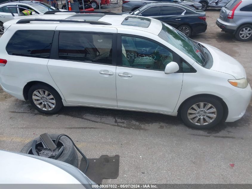 2011 Toyota Sienna Limited VIN: 5TDDK3DC5BS019466 Lot: 39357032