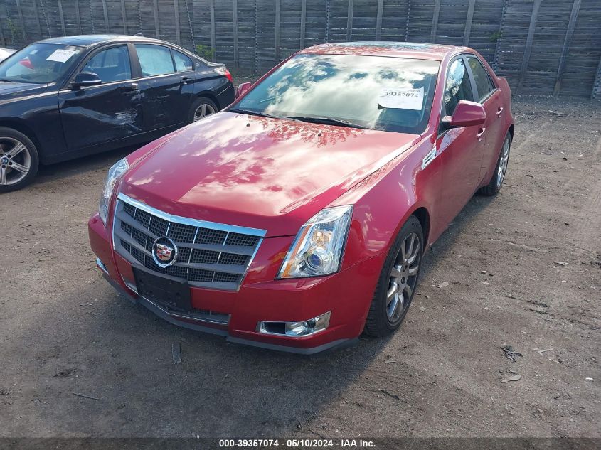 2008 Cadillac Cts Standard VIN: 1G6DT57V480194067 Lot: 39357074