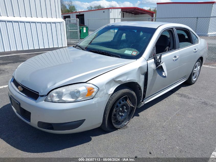 2012 Chevrolet Impala Police VIN: 2G1WD5E30C1314442 Lot: 39357113